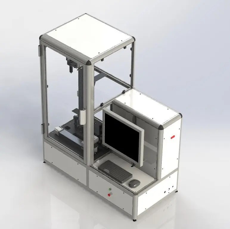 Medidor de Espessura de Parede Semiautomático B300
