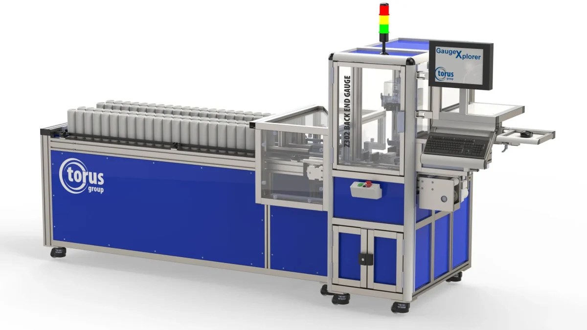 Medidor Automático de Inspeção de Extremidade Traseira de Latas Acabadas Z302