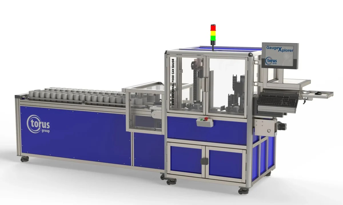 Medidor Automático Universal de Inspeção de Latas de Alimentos Z303 (Cortadas e Acabadas)
