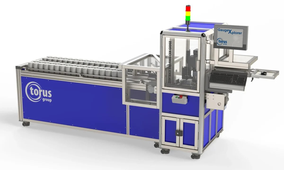 Calibrador Automático de Inspeção de Latas de Alimentos Acabadas Z304