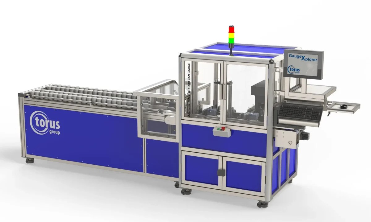 Medidor Destrutivo Automático de Latas de Alimentos Z307