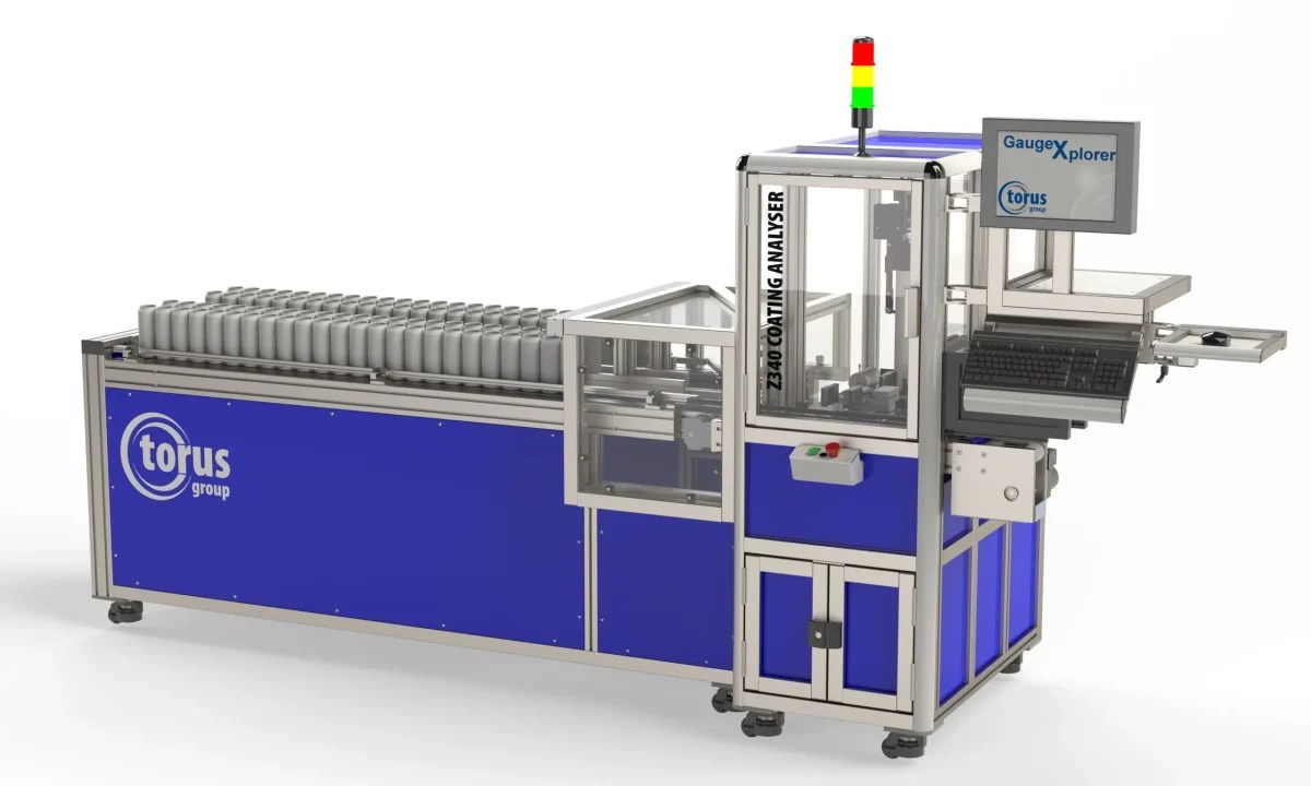 Analisador Automático de Revestimento de Latas de Aerossol Z340